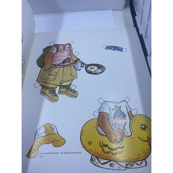 Vintage Peter Rabbit Paper Dolls Full Color Kathy Allert Uncut 1982 - Picture 9 of 12